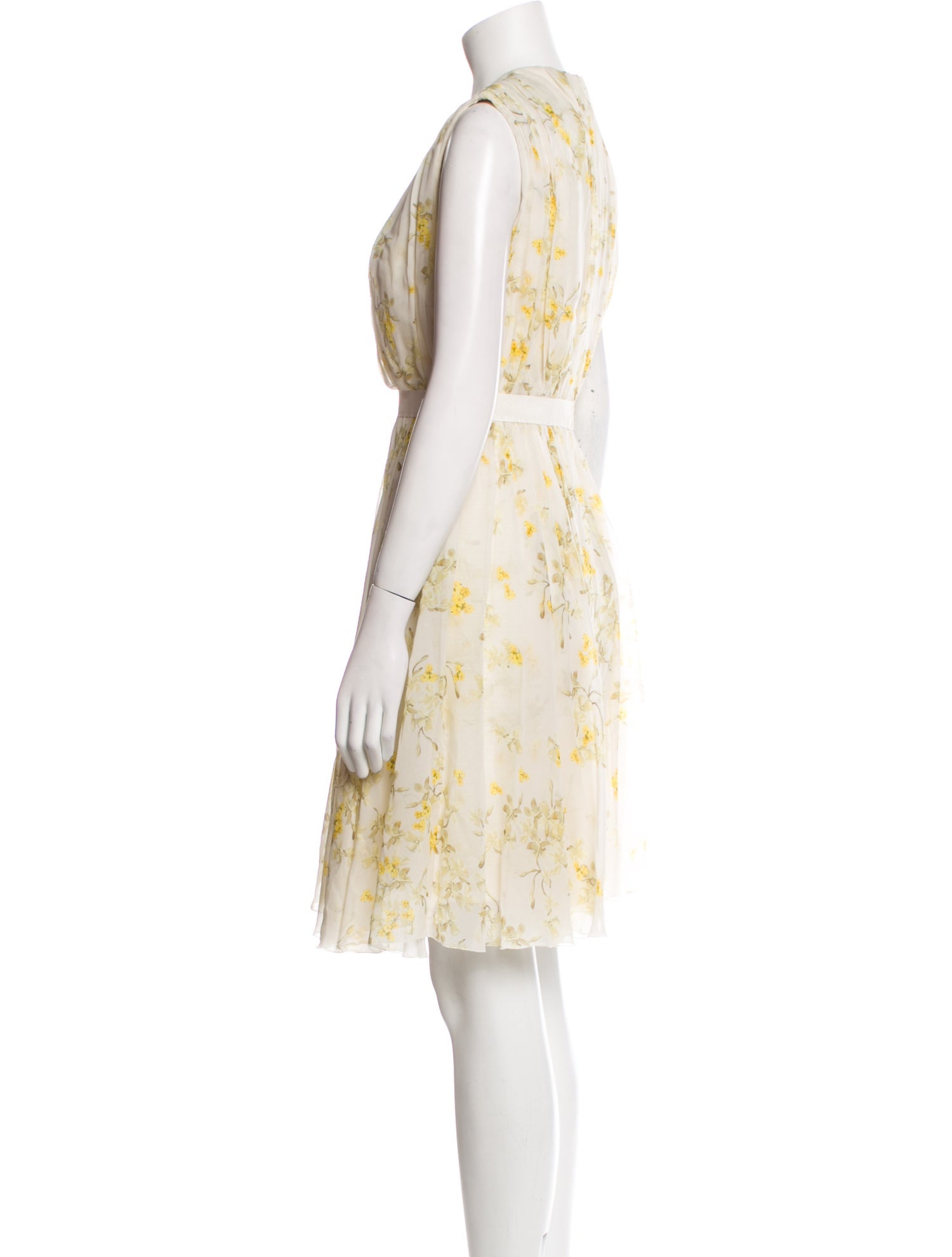 Giambattista Valli Floral Print Mini Dress